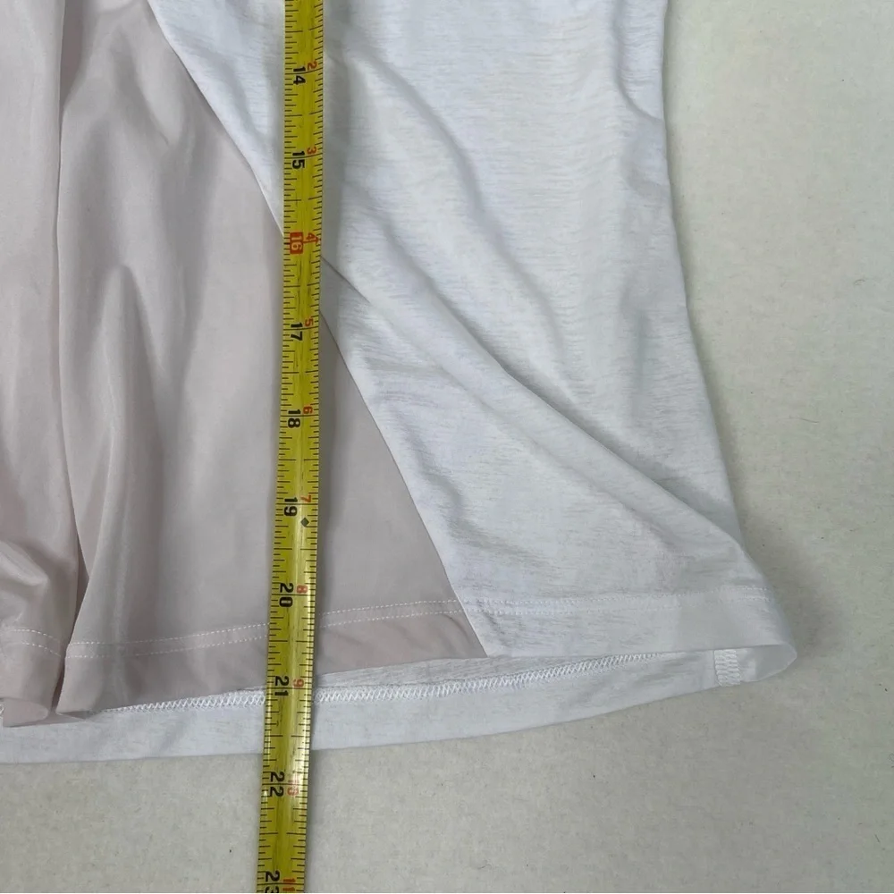 Lululemon White Soul Stride Tank Size 6